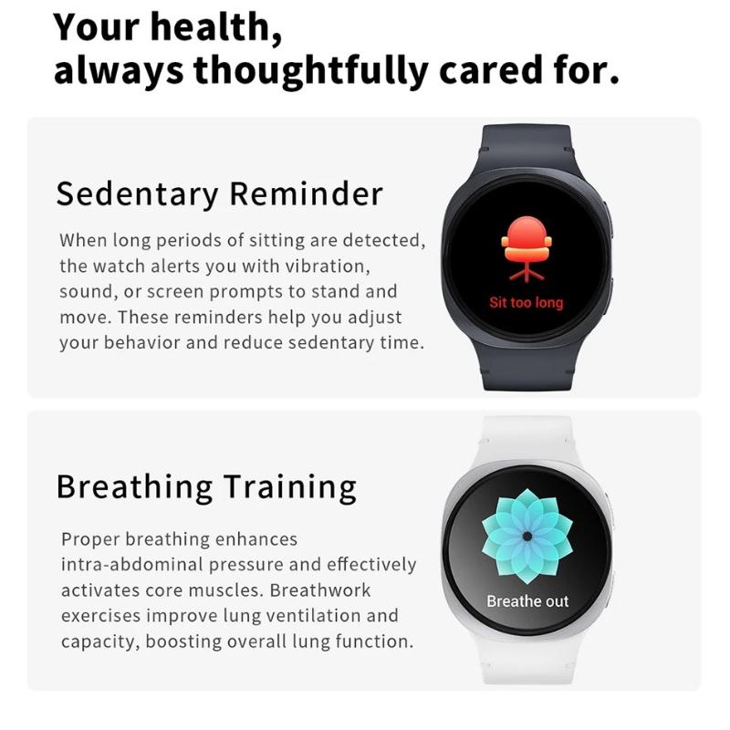 2026 New Watches 8 Mini NFC Bluetooth Call Smart  Men Women GPS  Motion Track AI Voice Sport Heart Rate Health Monitoring AMOLED HD Screen Smartwatch