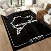 I tappeti quadrati della pista da corsa Nürburgring sono un'ottima scelta per soggiorni, camere da letto, decorazioni per la casa e come regali.
