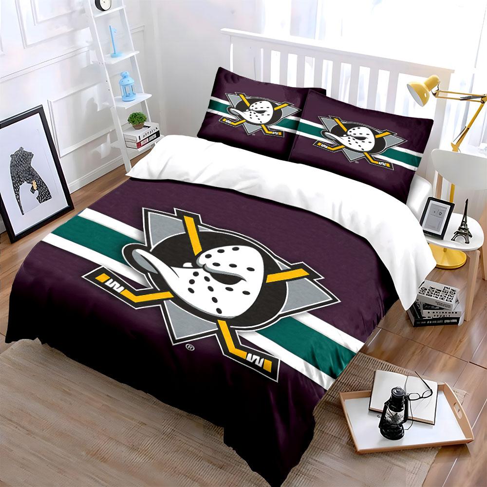 Hockey Mask Logo Bedding Set Bedding Duvet Cover Set Duvet Cover Pillowcases (1 * Duvet Cover 2 * Pillowcases, without duvet insert)