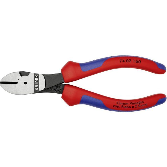 Seitenschneider - Knipex - 160mm - Rot - Zweikomponentengriff