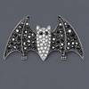 Spider Bangs Clip Black Halloween Hair Clips Creative Rhinestone Barrettes  Halloween Festival