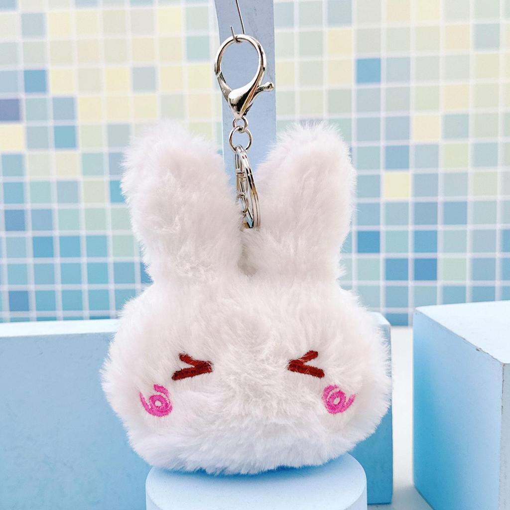 TikTok Rabbit Plush Keychain Pendant Doll