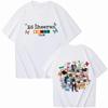 Ed Sheeran Mathematics Tour T-shirt Ed Sheeran Merch Harajuku Men's Women's Short Sleeve Crew Neck Cotton Tee Unisex