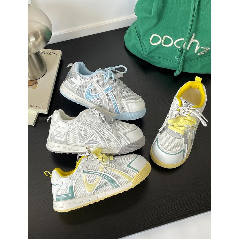 New Products Are On Sale In Summer, New Mesh Breathable and Versatile Platform Sports and Leisure Shoes 3368