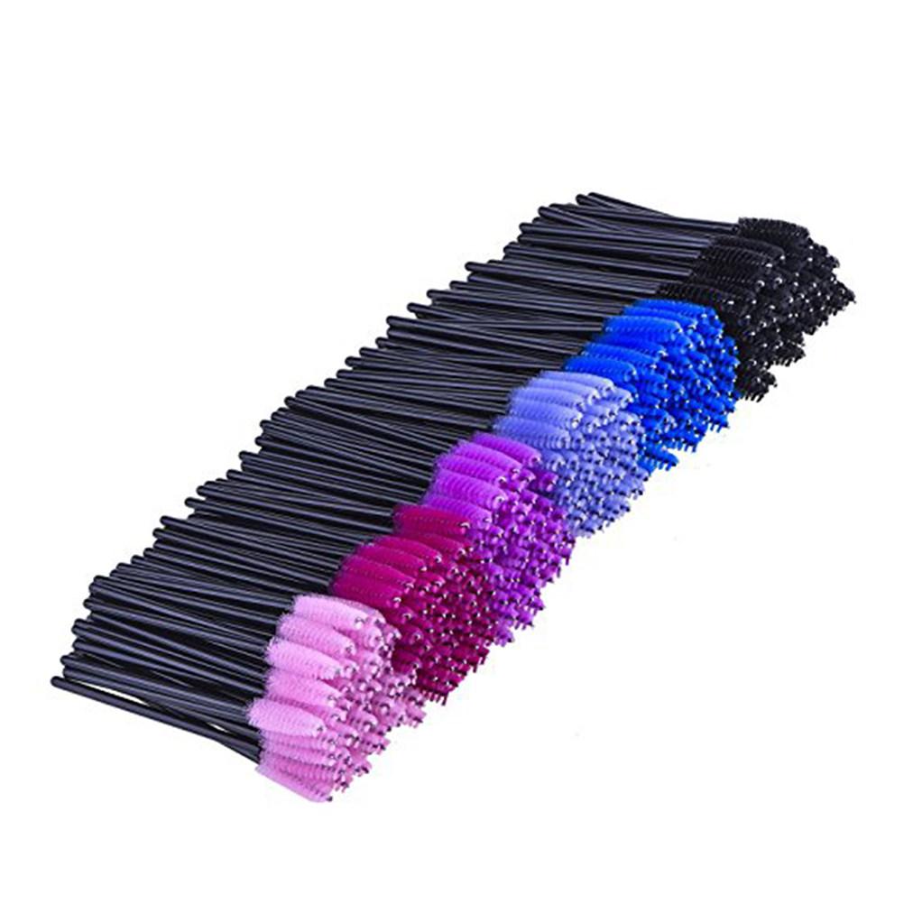 300 Stück Professionelle Einweg-Mascara-Bürsten Wimpernbürsten zum Trennen, Biegen, Kämmen von Wimpern Mascara