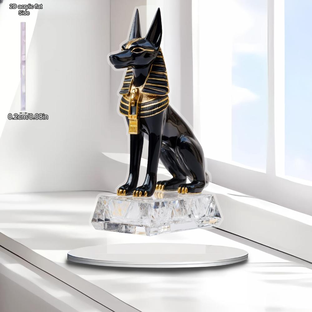 

Древнеегипетский Бог-Собака Анубис, Декорация Четыре Сезона , новинка для домашнего декора, Идеально прочный для спальни, магазина, офиса, кухни, для декора 13*20cm