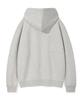 Wacky Willy Signature Kiki Wappen Zip-Up Hoodie Light Gray