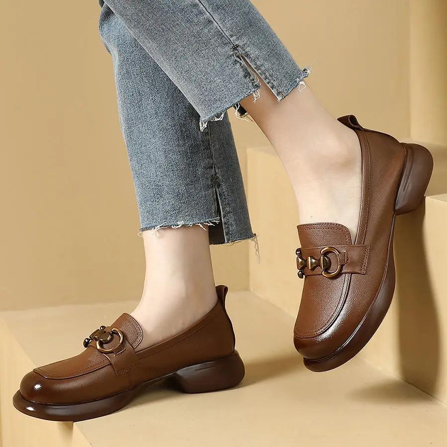 Round Toe Ladies Pumps Low Heel Elegant Casual Women's Shoes Luxury On Offer High Quality Sale Promotion Hot Price Fashion