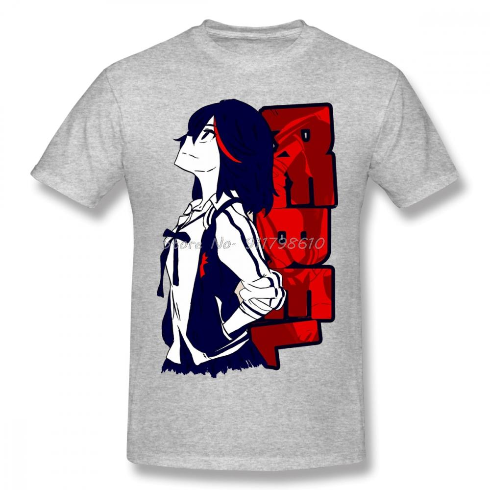 Kill La Kill - Rebel Ryuko T Shirt White Gintama Printed Tshirt Summer Large TShirt Anime Men Tee Streetwear Harajuku