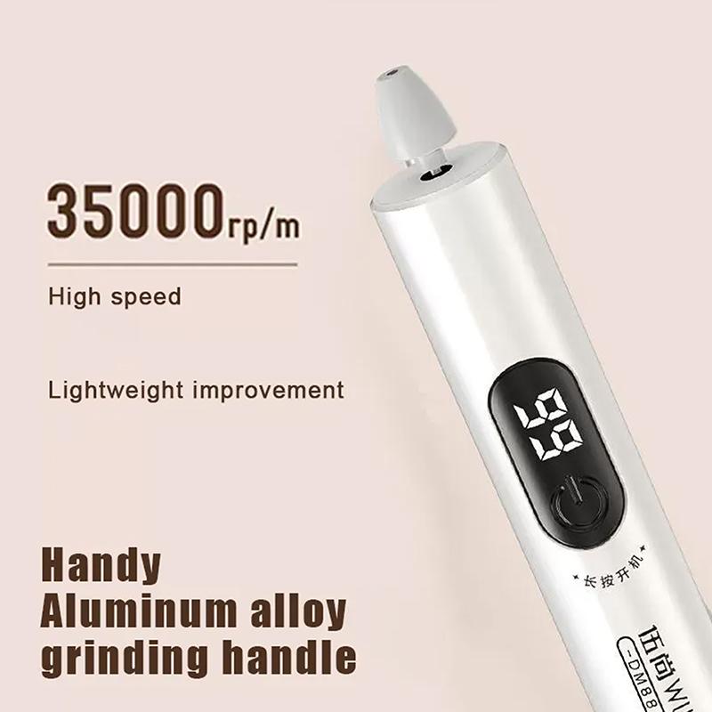 Elektrische Nagelbohrmaschine Mit UV-Lampe Gel-Maniküre-Entferner Nagellackierer-Set Mit Bohreraufsätzen Schleifbändern Nagelzubehör