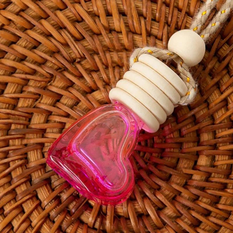 New Perfume Bottle Ornament Hanging Empty Bottle Essential Oil Diffuser Fragrance Air Freshener Scent Car Interior Accessory