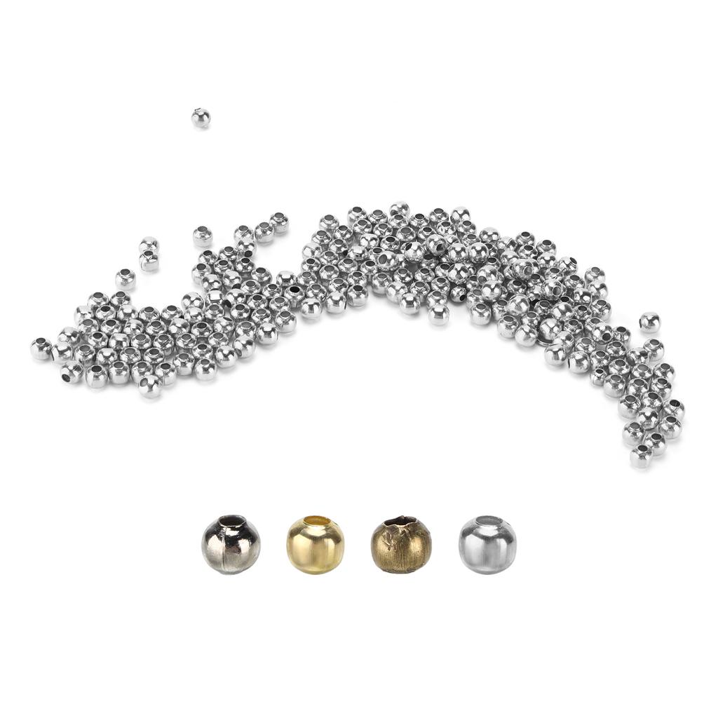 200Pcs Jewelry Beads Simple Material Bracelet Necklace Accessories Partition Beads for DIY Jewelry