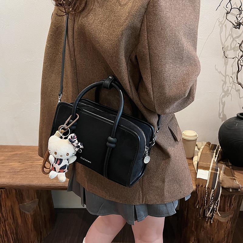 Wildledertasche Damen Herbst und Winter vielseitig neue Schulter-Umhängetasche lässig tragbar Pendler Kissen Tasche