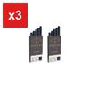 Fountain Pen Ink Cartridge, PARKER, Quink Blue-Black, 1950385, Set of 2 Boxes (5 Cartridges Each)