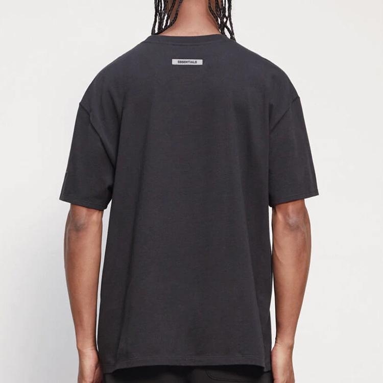 Fear of God Essentials Koszulka z logo FW20 'Czarna' Męska FOG-FW20-344