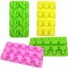 Cactus Silicone Mold Pineapple Ice Cube Tray Flamingo Coconut Tree Chocolate Candy Mould Pet Treats Fruit Snack Soap Kitchen
