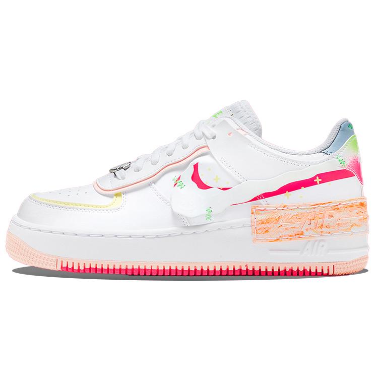 

Новые женские кроссовки Nike Air Force 1 Low Shadow Белые Розовые Оранжевые DV1364-111 36