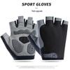 Unisex Anti-Slip Breathable Half-Finger Fitness Gloves for Yoga & Dumbbell Workouts