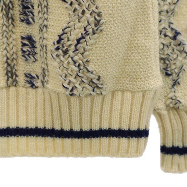 PENDLETON 70s Made In USA Vintage Long Sleeve V Neck Knit Women Used