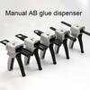 50ml Manuelles Klebstoffspender-Set, Werkzeuge zum Mischen und Dosieren von Abdrücken, Klebstoffapplikator, Hand