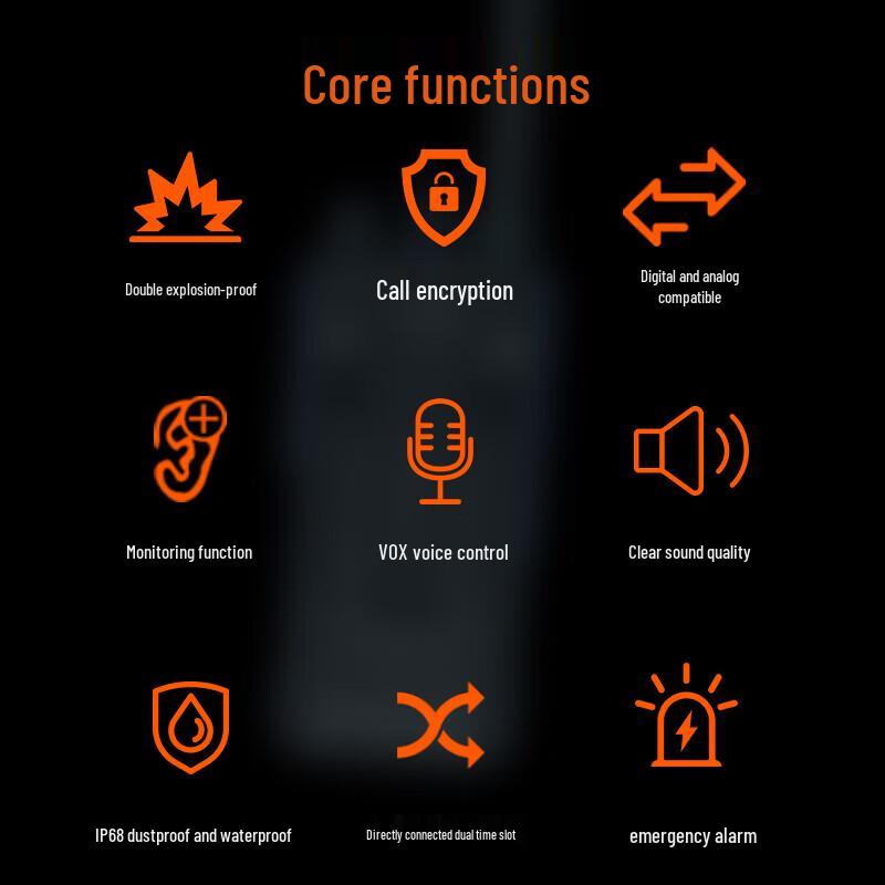 Yixin M4EX Digital Dual-mode Explosion-proof Walkie-talkie (CN version)