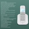 Bisofice Expandable Cordless Phone System with 3 Lines Display Caller ID Support 5 Handsets Connection 50 Phone Book