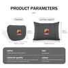 Car Suede Seat Headrest Neck Pillow Soft Cushion Lumbar Support For Abarth Freemont Strada 500x Grande Punto Ducato Stilo Palio