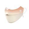 Ice Silk Gradient Blush Sunscreen Mask with UV Protection for Women