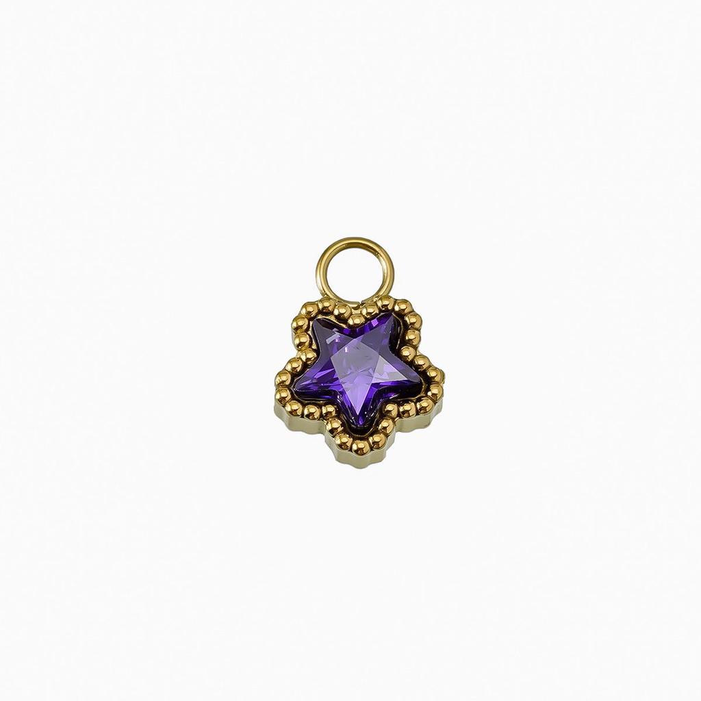 Colorful Zirconia & Stainless Steel DIY Earrings and Jewelry Accessories