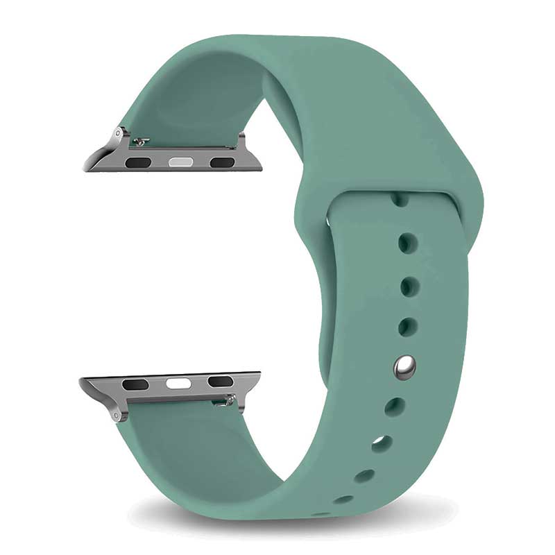 Silicone Band For Watch Strap 44mm 45mm 40mm 41mm 42-38mm 45 Mm Sport Bracelet Iwatch Series 8 7 6 5 4 3 SE 9 Ultra 2 49mm