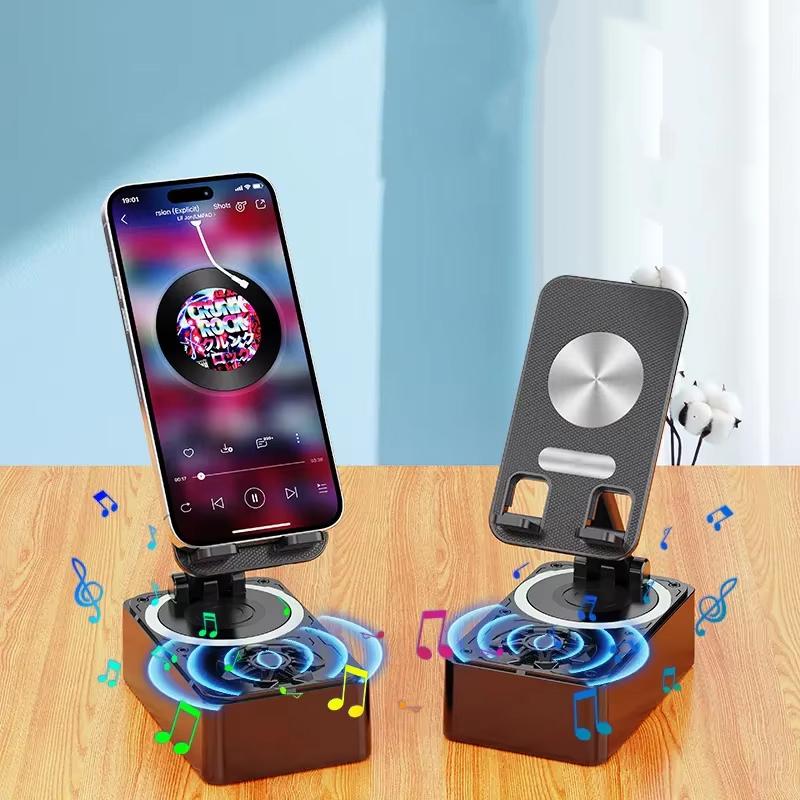 Bluetooth Speaker Adjustable Desktop Live Lazy Tablet Bracket Support Portable Wireless SpeakerNew Cell Phone Holder Stand