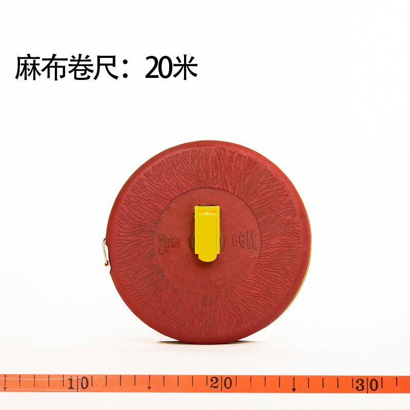 Fiber Tape Measure Manufacturer Wholesale 30m 50m 100m Rolled Tape Measure Circular Tape Measure Soft Tape Measure
