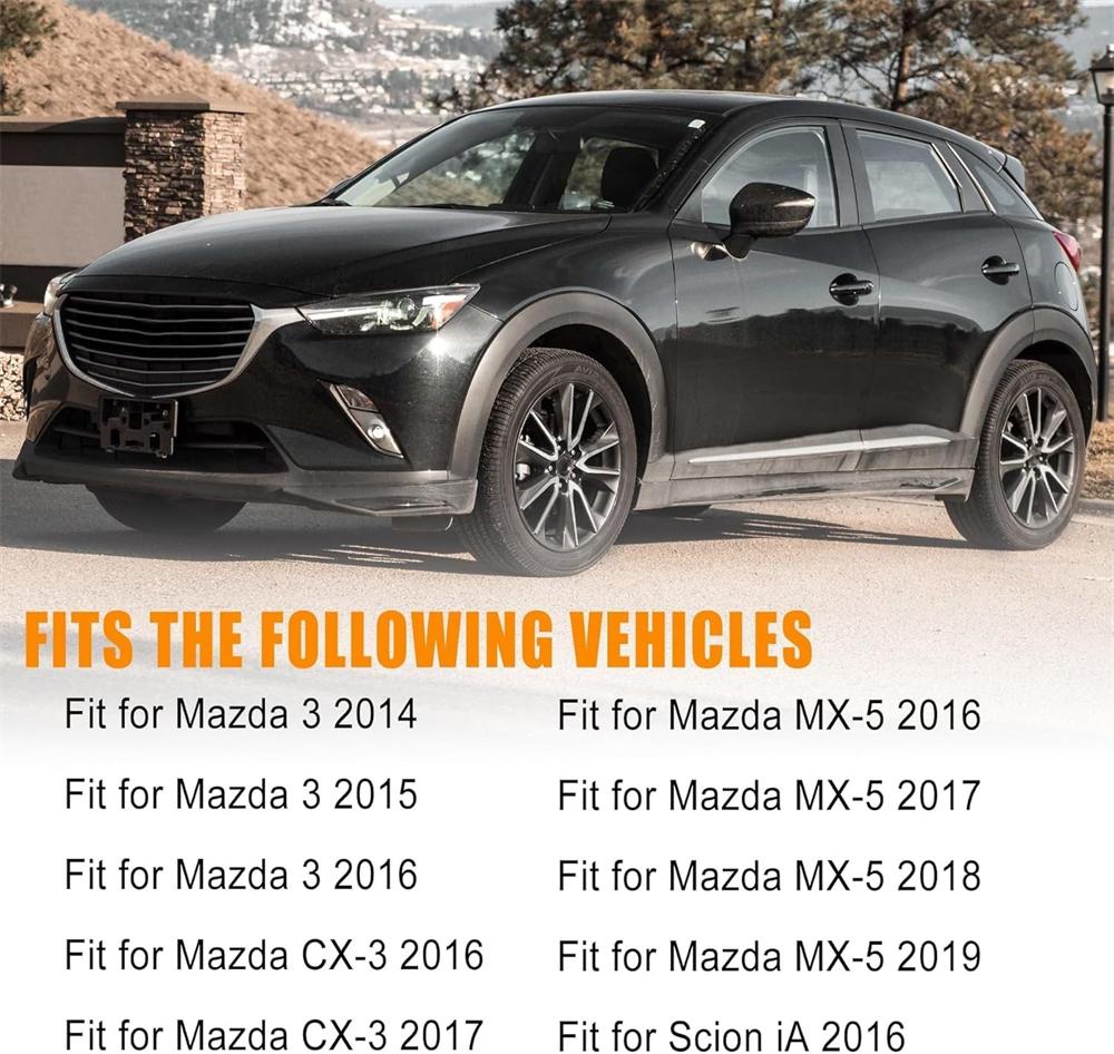 7" Touchscreen-Digitizer für Mazda 3, Mazda CX-3, Mazda MX-5 Radio-Navigation
