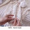 New Oval Crochet Doilies Crochet Cotton 35/40CM Crochet Placemats Handmade Doilies