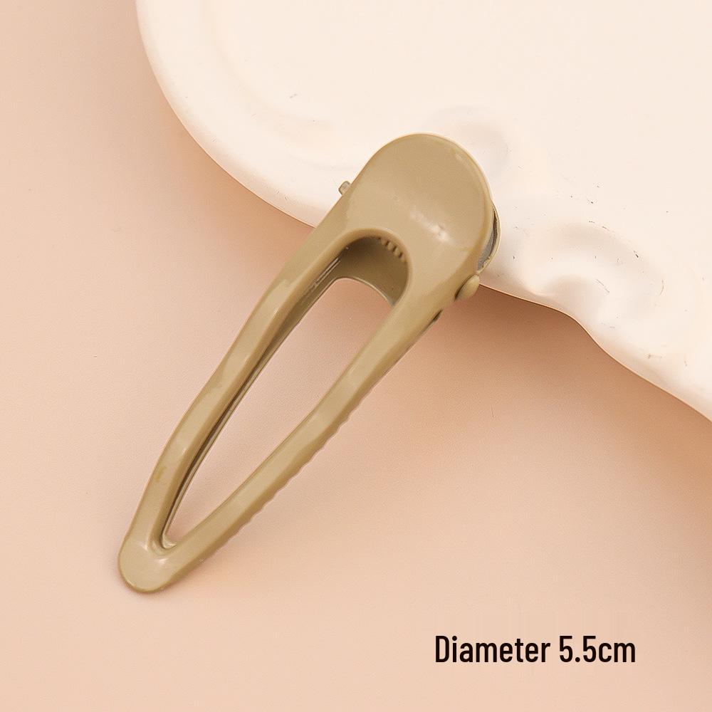 

Cute Colorful Teardrop Hair Clips - Pair of Versatile Duckbill Clips for Side Bangs