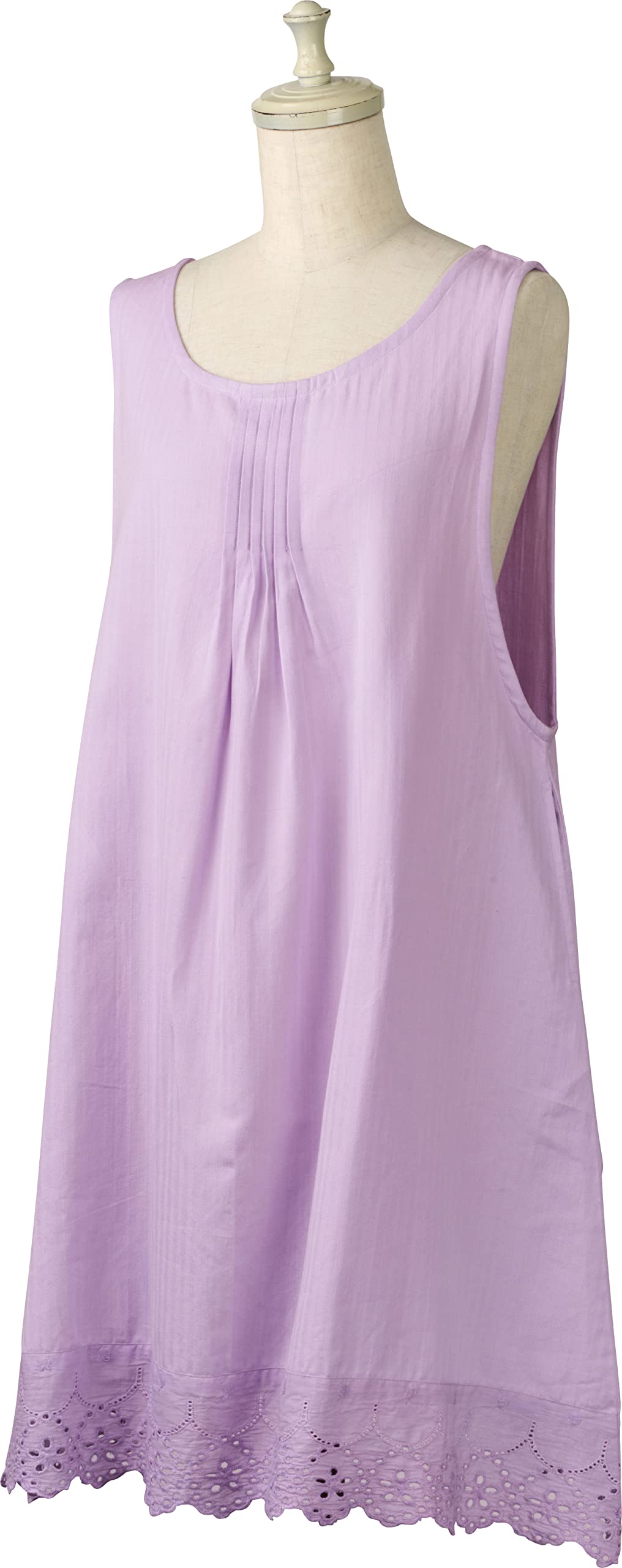 

Rep daybyday Helena Length 95 x Width For Machine Shoulder For Nursery 534618 One-Piece Apron, Lavender, 58cm, Women, 100% Cotton, Washable, Strap,