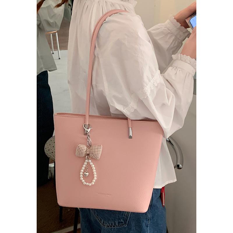 

Вместительная сумка подмышку женская новая модная сумка-тоут простая наплечная сумочка