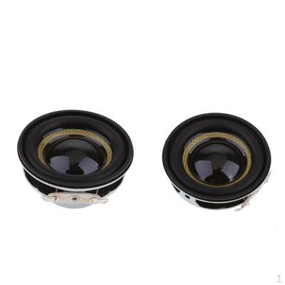 2 Stück 40 mm 3 W Stereo-Audio-Lautsprecher 1,5 "Zoll 4 8 Ohm DIY
