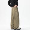 Minger | American High Street Trendy Brand Tooling Casual Pants Men's Autumn New Loose Wide-leg Straight Cotton Trousers