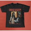 T-shirt Ossessionata a Tema Cinematografico, T-shirt Horror Gotica Retrò per Uomo, Nuova T-shirt Casual Estiva Adatta Sia per Uomini che per Donne