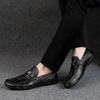 Yeinshaars Crocodile Skin Loafer Shoes Men Genuine Leather Slip -On Moccasins Handmade Man Casual Shoes Drive Walk Luxury Leisure