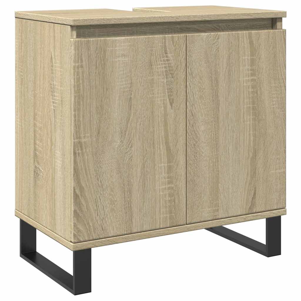 Vidaxl Badezimmerschrank, Sonoma-Eiche, 58X33X60 Cm