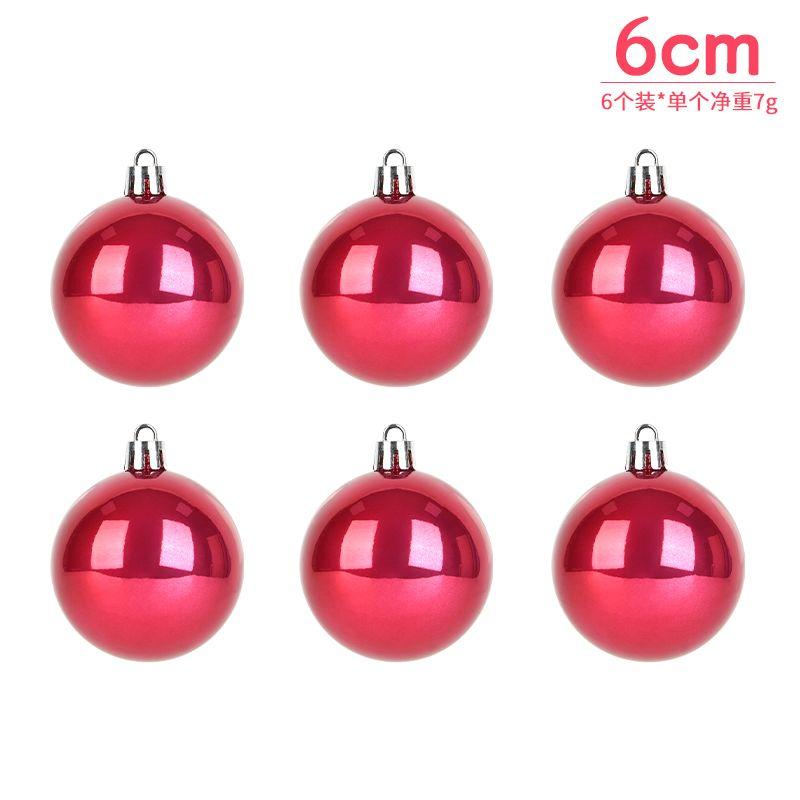 Christmas Tree Decoration Plastic Ball Pendant Art Shopping Mall Supermarket Showcase Christmas Holiday Hanging Ball Accessories