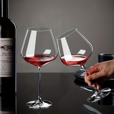 2 stk Krystallklare vinglass for Scotch Bourbon Whisky Cocktail Cognac Vodka Gin Tequila - Perfekt for Bar Pub Club Restaurant og hjemmebruk - Enhan
