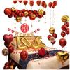Ruby Red Pomegranate Wedding Balloons Set