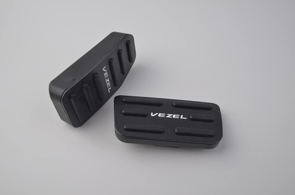 Honda Vezel AT Universal Aluminum Pedal Cover, No Tools Required, Easy Installation, Brake Cover,