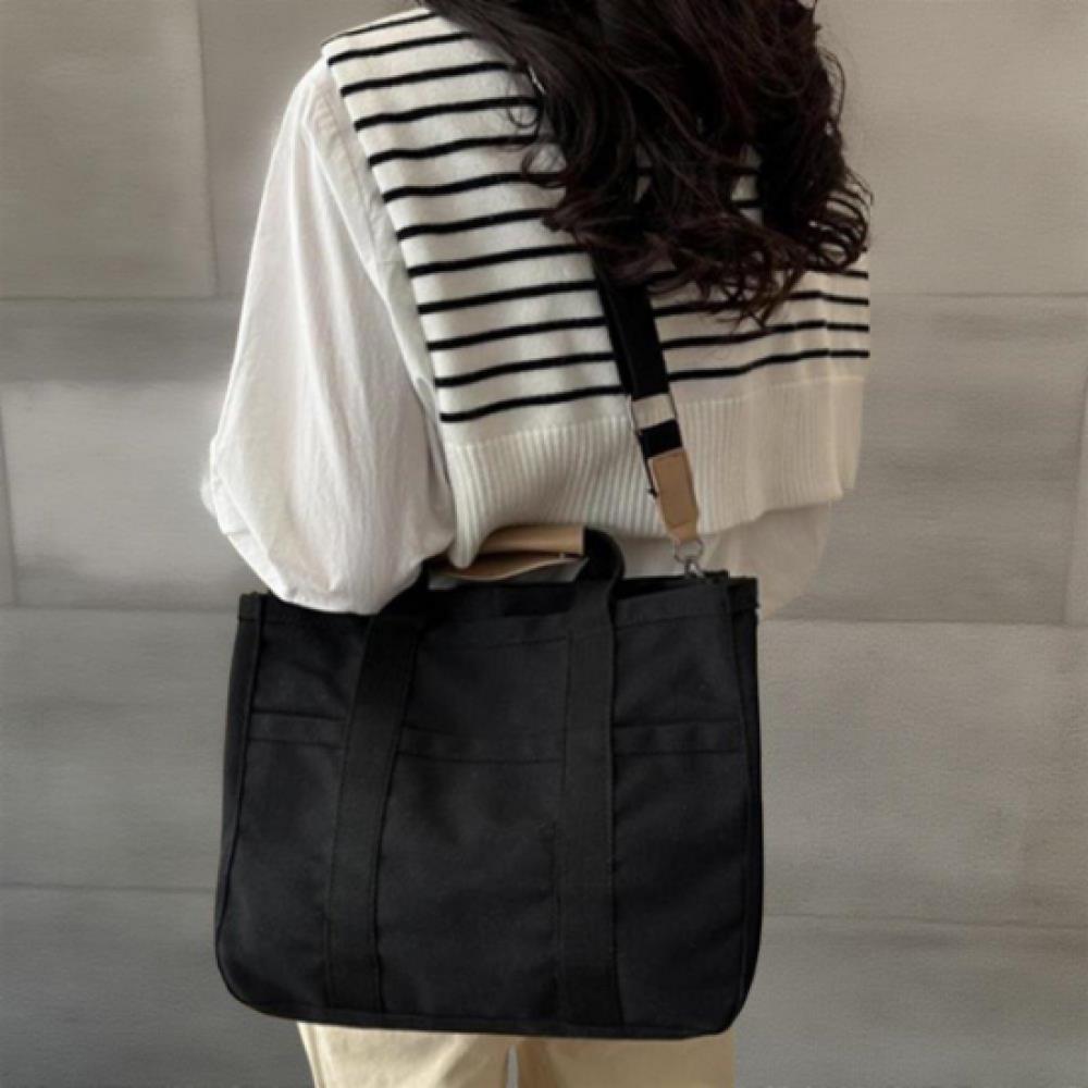 New Arrivals Open Run Women Adjustable Detachable Canvas Strap Backpack