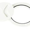 Marine Boat 4 inch Access Port Hatch Cover Out Deck Plate O-Ring Sealed Inspection Hatch Cover Fit for Anti Aging ABS Material