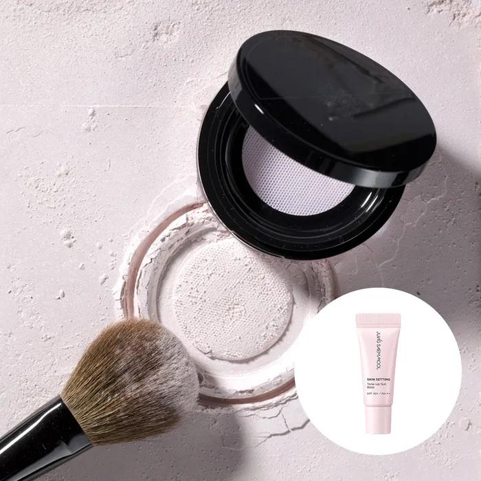 

Jeong Saem Mool Essential Powder Illuminator (3ml tone-up sun base included) Warm glow