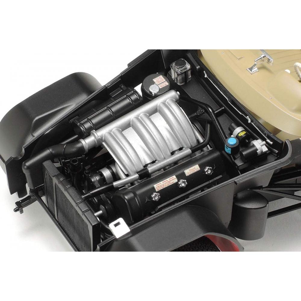 Tamiya 124 Sports Car Series No.338 Mercedes-Benz 300 SL Пластиковая модель 24338 — фото 4